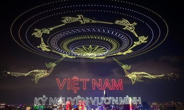 上海雏鸟科技再赴越南，助力10518架无人机刷新吉尼斯记录